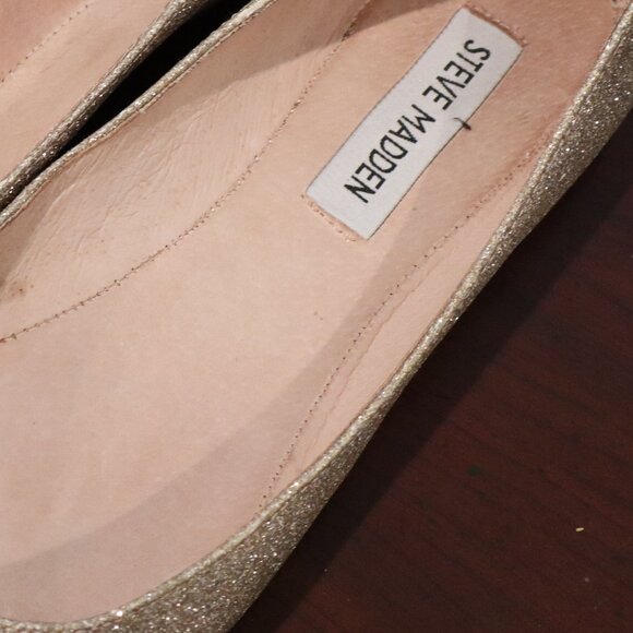 STEVE MADDEN SIZE 8 women's comfort toe flats - Picture 5 of 5